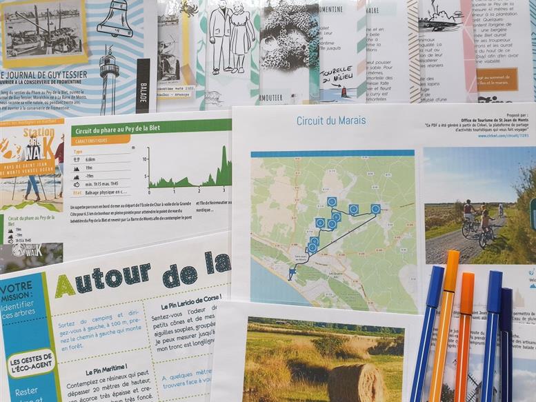 Idées de balades au camping 3 étoiles Le Rivage à Saint Jean de Monts en Vendée