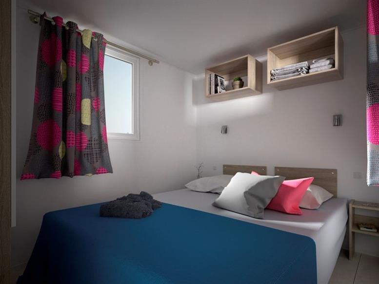 Mobilhome 2 chambres récent à 300 mètres de la plage au camping Le Rivage à Saint Jean de Monts en Vendée