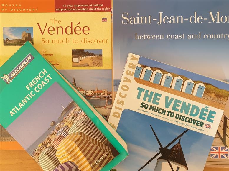 Coin bibliothèque au petit camping à Saint Jean de Monts en Vendée